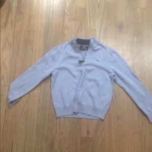 Vineyard Vines pull over, blue, size 6